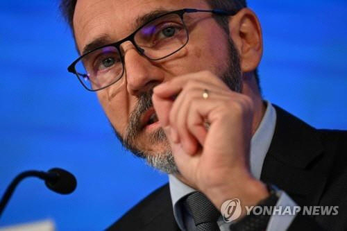 올리비에르 고린차스 국제통화기금(IMF) 수석 이코노미스트. 연합뉴스.